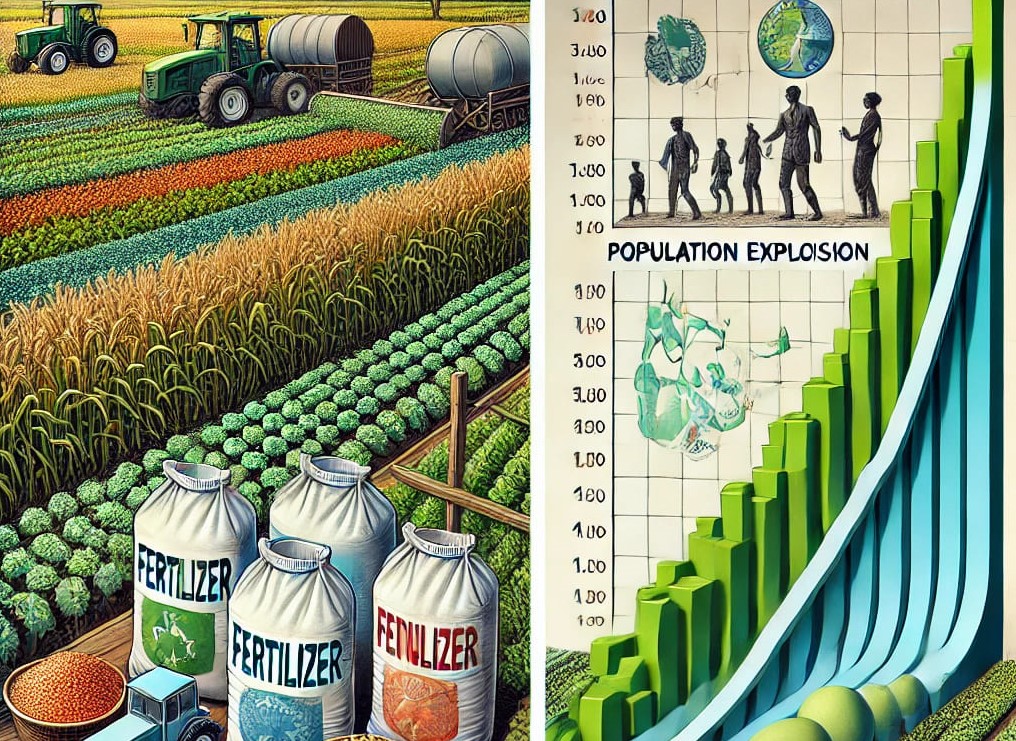 肥料と人口爆発